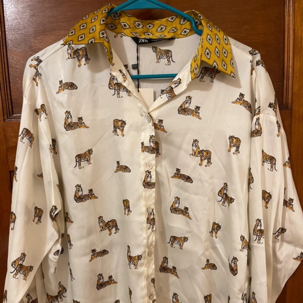 Zara printed shirt